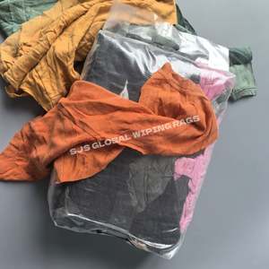 Trapos de Algodón 100% Confiables a Granel, Trapos de Felpa de 1kg de Colores, Trapos de Algodón para Limpiar Sudaderas y Ropa - Product Image 1