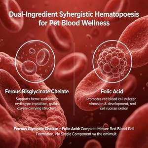 Suplemento Nutricional para Mascotas que Aporta Nutrientes Hematopoyéticos, Apoya la Producción de Células Sanguíneas y Mantiene la Salud del Sangre - Product Image 3