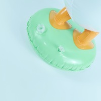 Grande oie blanche gonflable en PVC, ornement de base à remplir d'eau/sable pour la décoration de fête d'Halloween et de Noël
