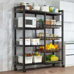 Customized Multi-Layer Storage Rack <strong>for</strong> <strong>Kitchen</strong> Fruit Vegetable Organizer Living Room Cabinet Household Storage <strong>Shelves</strong> <strong>Units</strong> - Product Image 5