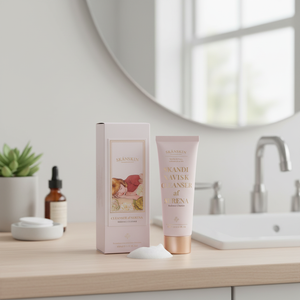 โฟมล้างหน้าทำความสะอาดล้ำลึก ลดเลือนจุดด่างดำ สูตรเมลานิน สำหรับผิวคล้ำ ยี่ห้อ SKANSKIN เครื่องสำอางเกาหลี ขายดีที่สุด - Product Image 3