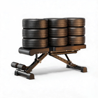 Banc de musculation réglable avec système de poulie à câble, banc d'entraînement multifonctionnel pour la musculation du corps entier, salle de sport à domicile, fitness