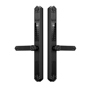 Cerradura Inteligente de Aluminio con Aislamiento Térmico para Exteriores, Impermeable, con Huella Dactilar, Contraseña, Desbloqueo Remoto, Apertura con un Toque, Alimentación por CC - Product Image 1