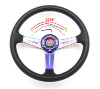 PUERXIN — volant de peinture pour voitures, 14 pouces, Modification de voiture, volant de Drift, sport, jeux