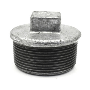 Tapa Macho Galvanizada de 3/4 para Tuberías de Hierro - Product Image 1