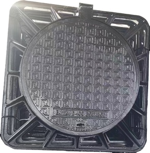 Grille de couvercle de manhole en <span class=keywords><strong>fonte</strong></span> ductile galvanisée L3T L2T L4T, ronde/carrée, norme EN124, certifiée ISO9001, Yongtian - Product Image 6