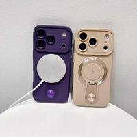 Nouvelle Arrivée Coque de Protection Premium en Silicone TPU Souple et Léger avec Protection Magnétique Intégrale de l'Objectif pour iPhone 17 Pro Max 16