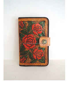 Meilleure vente pochette en cuir de fourrure de style vintage portefeuille en cuir sculpté pour les femmes sac à main conçu à la mode - Product Image 1