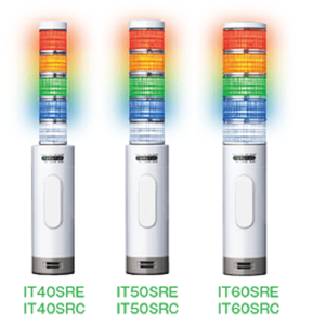 ไฟสัญญาณแบบเคลื่อนย้ายได้สำหรับภายนอกอาคาร รุ่น MG IT40SR/IT50SR/IT60SR รองรับเครือข่ายแบบเปิด ผลิตในญี่ปุ่น - Product Image 1