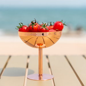 Rame Bicchieri di Vino In Acciaio Inox Champagne Flauti Martini Margarita Bicchiere Da Cocktail di Ghiaccio Tazza di Panna - Product Image 5