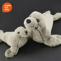 Sceau réaliste en peluche jouet réaliste peluche poupée Simulation Animal marin doux joint oreiller pour enfants cadeaux décoration de la maison