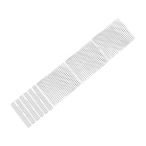 Plastic Drawer Divider Organizer Transparent Rectangular Compartments For Desk Makeup Bedroom Storage Easy To Clean - Product Image 5