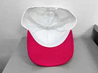 Sombrero de camionero de ala curvada occidental Retro Vintage sombrero Snapback rosa de moda para mujer vaquero de Campo Lindo estilo preppy tela de algodón