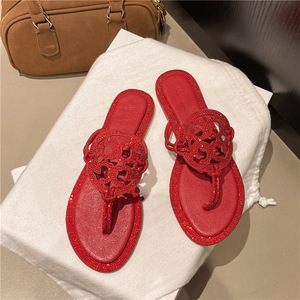 Women Rhinestone Slipper Sandals Fashion Casual Summer Ladies <b>Slides</b> Shoes - Product Image 2