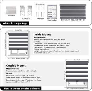Stores électriques intelligents sur mesure de luxe, stores motorisés, stores occultants manuels, stores zébrés - Product Image 5