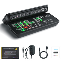 Caméra numérique UHD Devicewell Quad Portable hd Vmix Controller Enregistrement de données bon marché Ip Ndi hdmi Commutateur vidéo en direct
