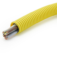 Tube flexible en plastique pour câbles, conduit ondulé PA PP PE