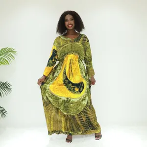 ethnic clothing abaya dress with scarf AC14-G01FY Tanzania clothing abaya