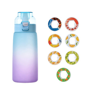 Bouteille d'eau parfumée 500 ml avec paille anti-fuite pour enfants, sportifs et étudiants - Product Image 3