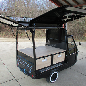 Tricycle à 3 roues, chariot à hot-dogs, chariot à glaces, chariot alimentaire mobile électrique, chariot à café, chariot à pizza, camion de restauration rapide, Piaggio <span class=keywords><strong>Ape</strong></span> - Product Image 3