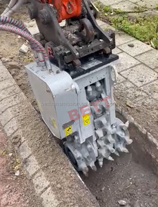 Fresa a Tamburo Idraulica Wolver per Escavatore, Fresatrice Rotante per Scavi e Lavorazione Roccia - Product Image 3