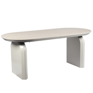 Table de luxe table à manger extensible maison hôtel meubles de salle à manger moderne 6-10 places Table à manger rétractable - Product Image 1