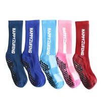 Calcetines Deportivos de Diseño Personalizado para Niños, Jóvenes y Hombres, con Estampado de Fútbol, Antideslizantes, Tejidos, Transpirables, con Puño en la Parte Inferior para Otoño