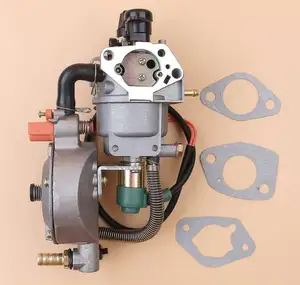 Auto Choke Dual Fuel Carburetor Conversion Kit For Honda GX390 13HP 188F 4.5KW-8KW Generator LPG CNG Gasoline Carb