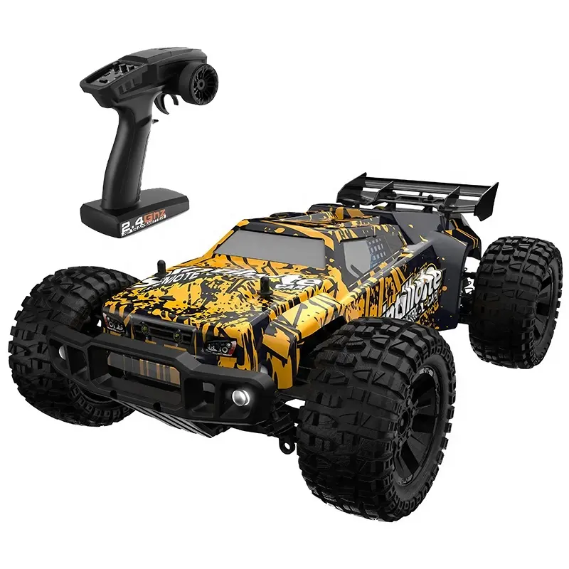 รถบรรทุก RC ENOZE 4X4 ประสิทธิภาพสูง 1:10 Scale 4WD เวลาเล่น 20 นาทีพร้อมการชาร์จ USB เหมาะสําหรับผู้ชื่นชอบ RC