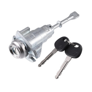 Elantra Yue Dong Front Left Door Handle <b>Lock</b> Cylinder 81970 2HA00 Zinc Alloy 2 <b>Keys</b> Grey - Product Image 1