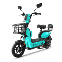 SIGOTECH Nouveau style OEM 48V 350W 25km/h Cyclomoteur électrique avec pédales Scooter électrique longue portée pour adulte