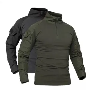 SIVI Men Outdoor Tactical T-Shirt sport camicie Casual uniformi caccia arrampicata pesca T Shirt