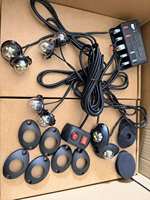 Feux stroboscopiques d'avertissement LED à montage en surface, feux clignotants d'urgence pour camion, voiture, SUV, véhicule de remorquage