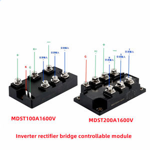 Puente Rectificador Trifásico MDST75A 100A 150A 200A 1600V, Módulo Controlable de Puente Rectificador para Inversor MDST100A MDST200A - Product Image 5