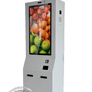 Kiosque <span class=keywords><strong>de</strong></span> commande automatique en libre-service avec écran tactile vertical extérieur <span class=keywords><strong>de</strong></span> 32 pouces, IP65, avec imprimante, code QR, <span class=keywords><strong>terminal</strong></span> extérieur - Product Image 4