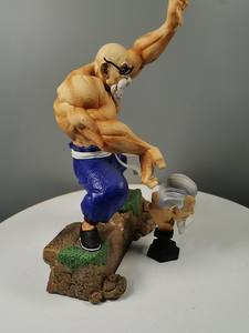 Figurine en PVC d'anime Dragon GK Master Roshi de 27 cm, jouet Kame Sennin, cadeau de dessin animé, figurine de manga, deux têtes interchangeables - Product Image 5
