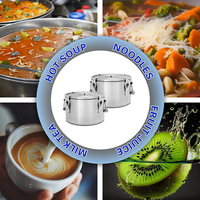 Daosheng Style Classique Isolation Restaurant Cuisine En Acier Inoxydable Isolation Thermique Barils Réchauffeur De Nourriture Conteneur Baril