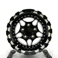 Jantes en alliage forgé personnalisées de 15, 17 et 18 pouces pour tout-terrain 4x4, jante 15X10 5x120 5x120.65 5x114.3 pour Mustang, Camaro, Corvette, Chevelle