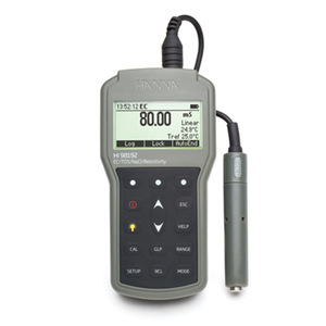 เครื่องวัดค่า EC-TDS-ค่าการนำไฟฟ้า-NaCl-C แบบพกพา Hanna HI98192 ช่วงการวัดค่าการนำไฟฟ้า 0-200 ไดอะแอมมอมเมทริกซ์ ได้รับอนุญาตจาก HANNA - Product Image 1