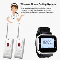 Système de radiomessagerie sans fil pour invités bouton d'appel de café infirmière avec bracelet récepteur étanche vibrant téléavertisseur montre restaurant hôpital