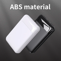 Banques d'alimentation ultra-minces 5000 mAh OEM, chargeur portable pour mobile, batterie externe haute capacité 5000 mAh