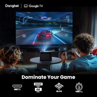 Projecteur intelligent Dangbei Professional X5 / Mars Pro 2 4K UHD multilingue pour la maison, vidéoprojecteur avec 2450 lumens ISO, projecteur laser