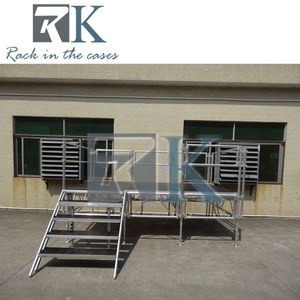 Aluminum <b>Stage</b> with Staircase and Guradrail/Mobile Concert <b>Stage</b>/Portable <b>Stage</b> <b>Platform</b> - Product Image 6