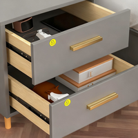 Verrou de sécurité magnétique invisible pour armoire, sans perçage, avec clé magnétique pour la protection des tiroirs et des placards à la maison