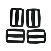Verrou à échelle carré à clipser, léger, résistant, imperméable, en plastique multicolore, 1,25 pouces en stock