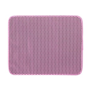 Extra-Large Double-Layer <b>Cat</b> Litter Mat - Hollow Leak-Filtering Floor Mat - Product Image 5