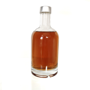 Botella de whisky con tapa de tornillo, botella de vidrio de pedernal de 375ml y 12,7 oz - Product Image 2