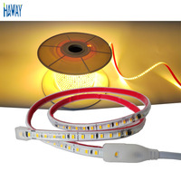 Bande LED haute tension AC220V-240V 50m/100m/rouleau Bande lumineuse LED 2835 8mm 120L Bandes LED flexibles