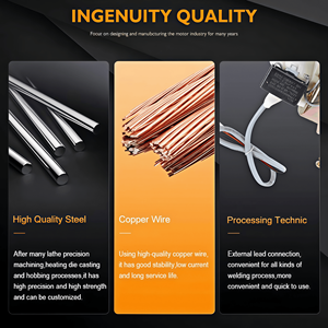 Sunchonglic Aanpasbare 6/8/10/12/14/16/18 Inch Elektrische Afzuigventilator Motor 220V Staande Ventilator met Enkelfasige 50Hz Frequentie - Product Image 4