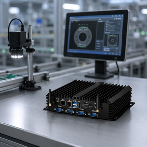 Mini PC Industrial sin Ventilador con Firewall Integrado, Compatible con Windows 7, 10, 11 y Linux, con Procesador Intel Core I3-5005U /i5-4200U /i7-5500U - Product Image 2